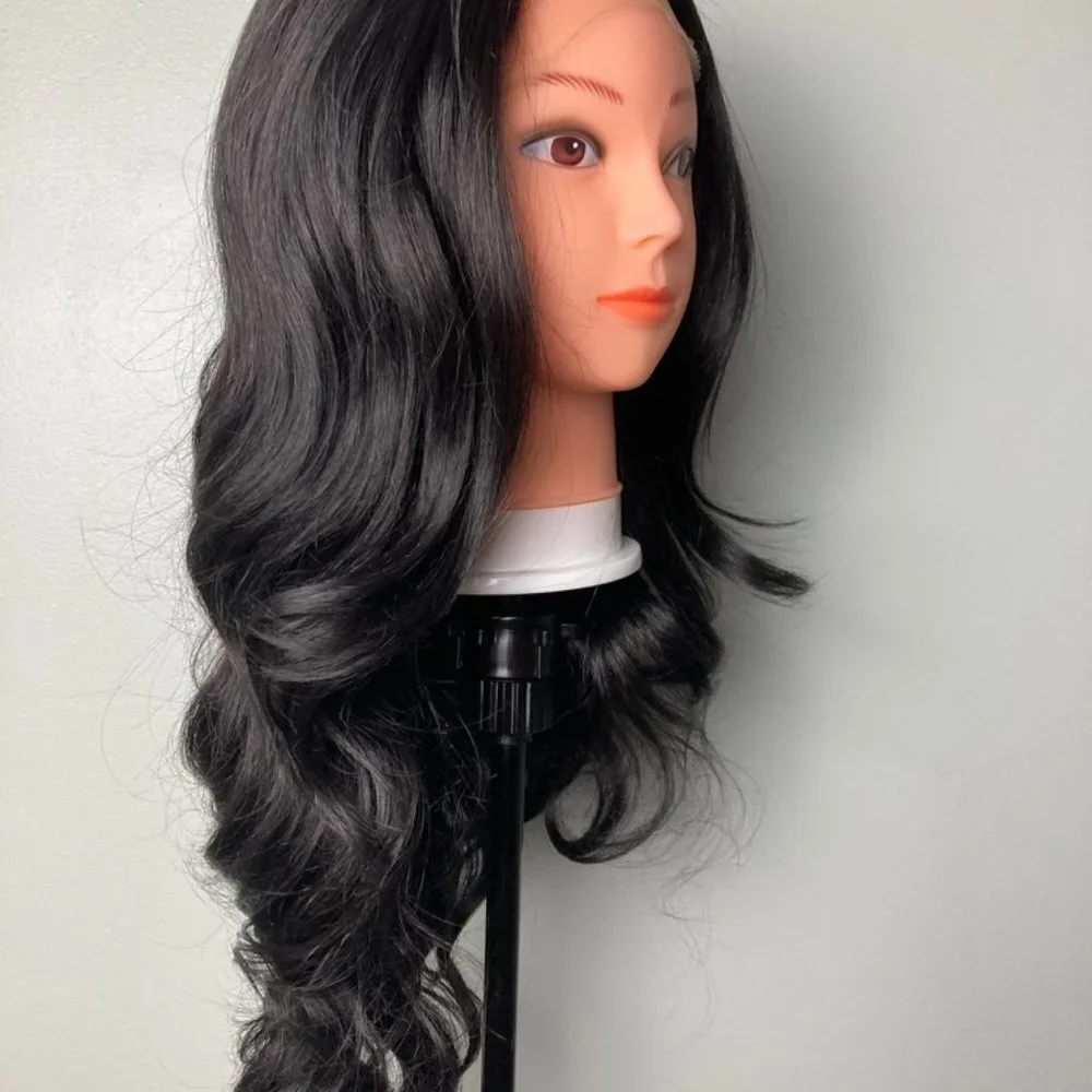 Black Wavy Lace Front Wig